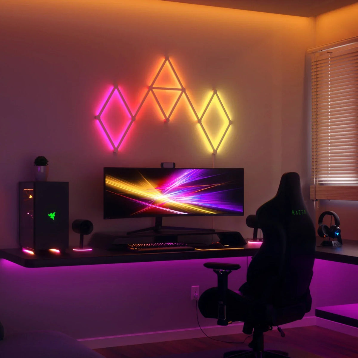 Nanoleaf Lines LED Light Bars – 9 Pack Smarter Kit
