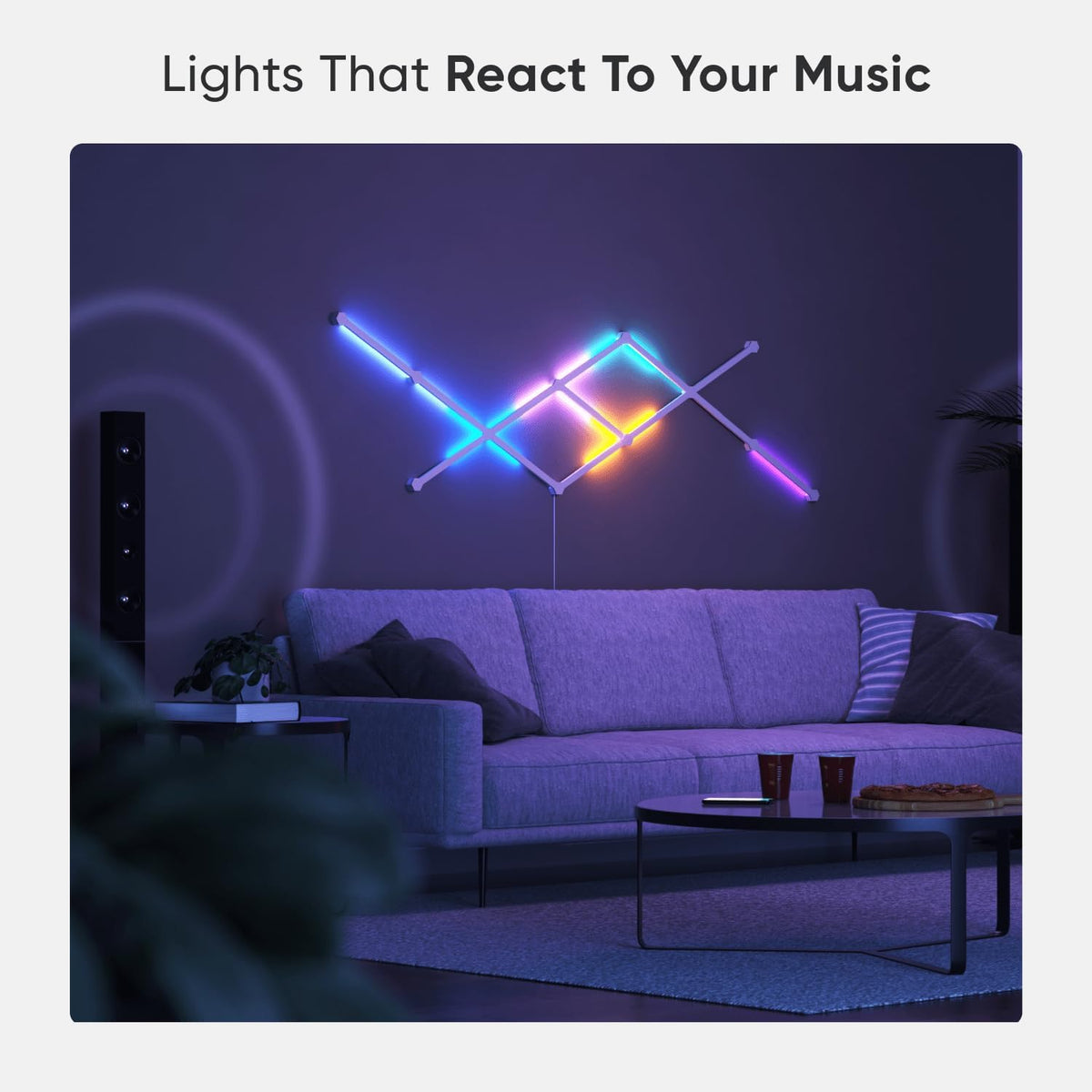 Nanoleaf Lines LED Light Bars – 15 Pack Smarter Kit