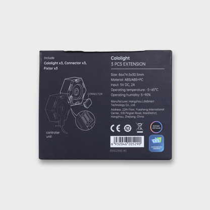 COLOLIGHT Hexagon 3 PCS Light Extension Kit